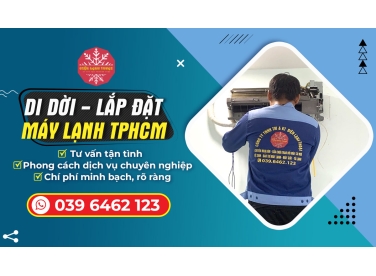 LẮP ĐẶT MÁY LẠNH BÌNH CHÁNH – THỢ LẮP ĐẶT CHUYÊN NGHIỆP